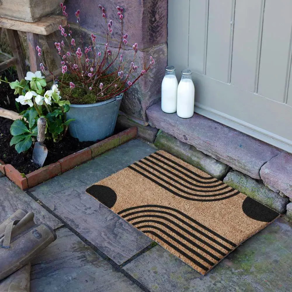 Artsy Doormats Abstract Lines Doormat