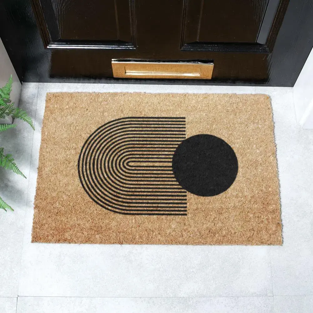 artsy doormats Abstract Sphere Doormat