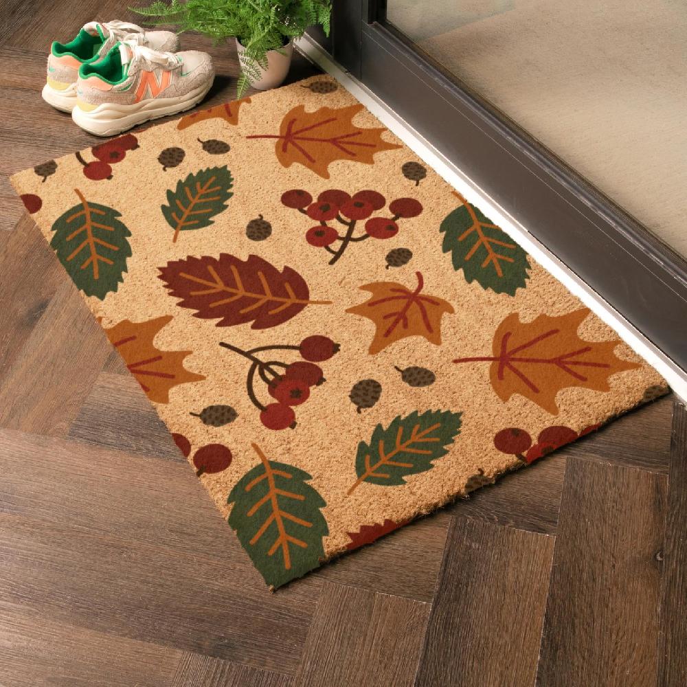 Artsy Doormats Autumn Leaves Doormat (90 X 60cm)