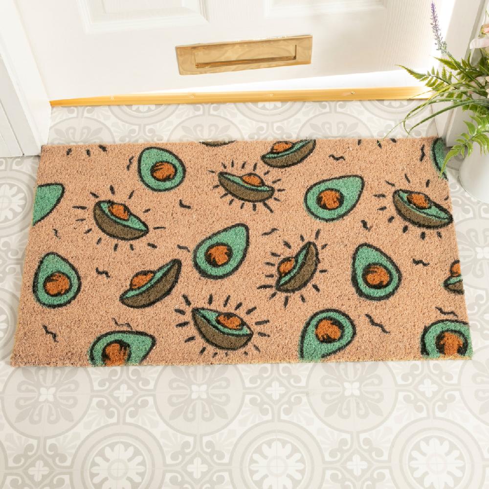 artsy doormats Avocado Doormat