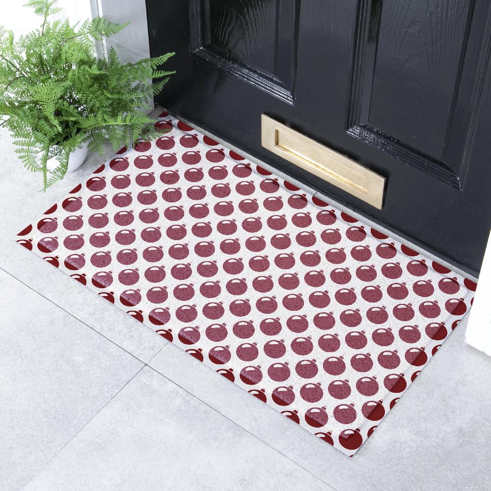 artsy doormats Bauble Pattern Doormat