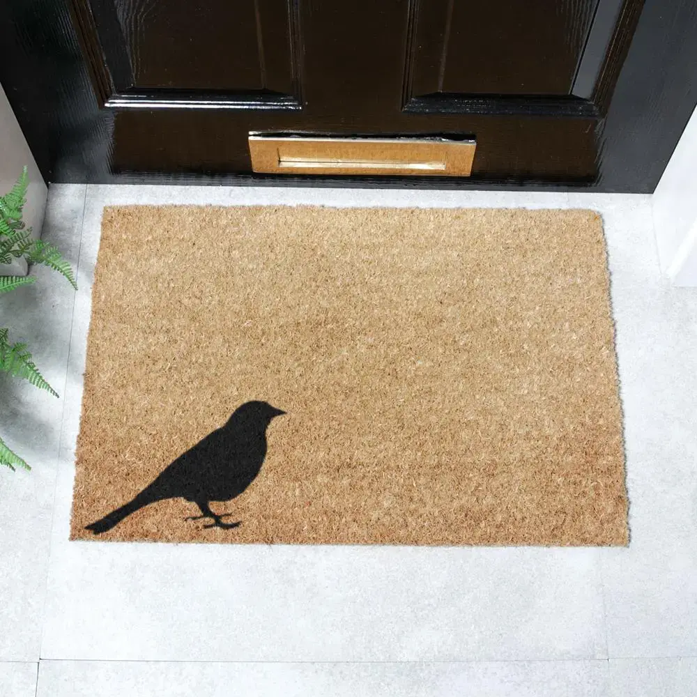 artsy doormats Bird Doormat