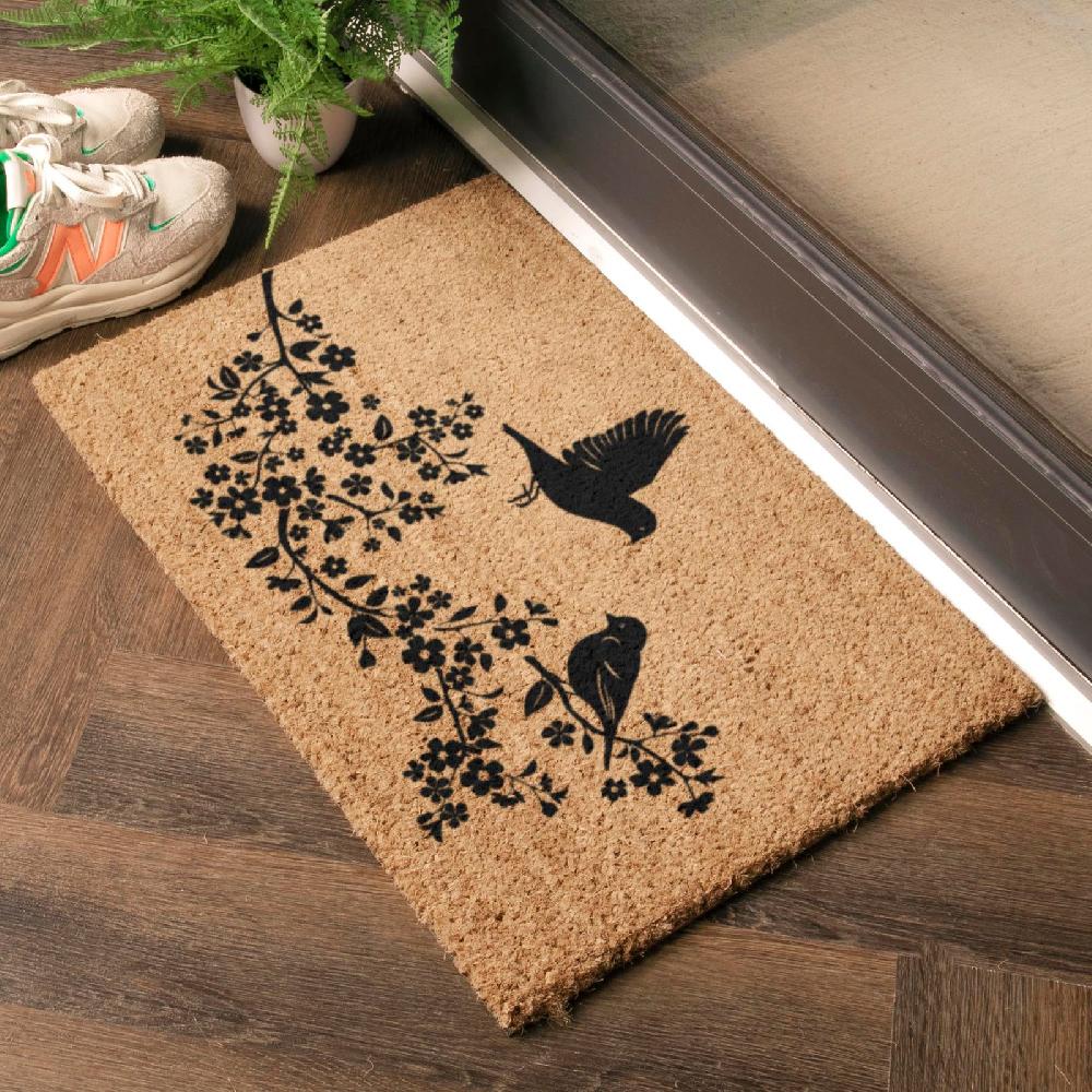 Artsy Doormats Birds On A Tree Doormat (60 X 40cm)