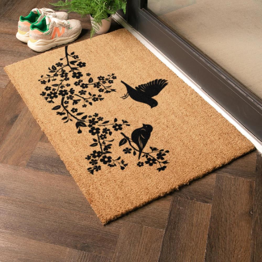Artsy Doormats Birds On A Tree Doormat (90 X 60cm)