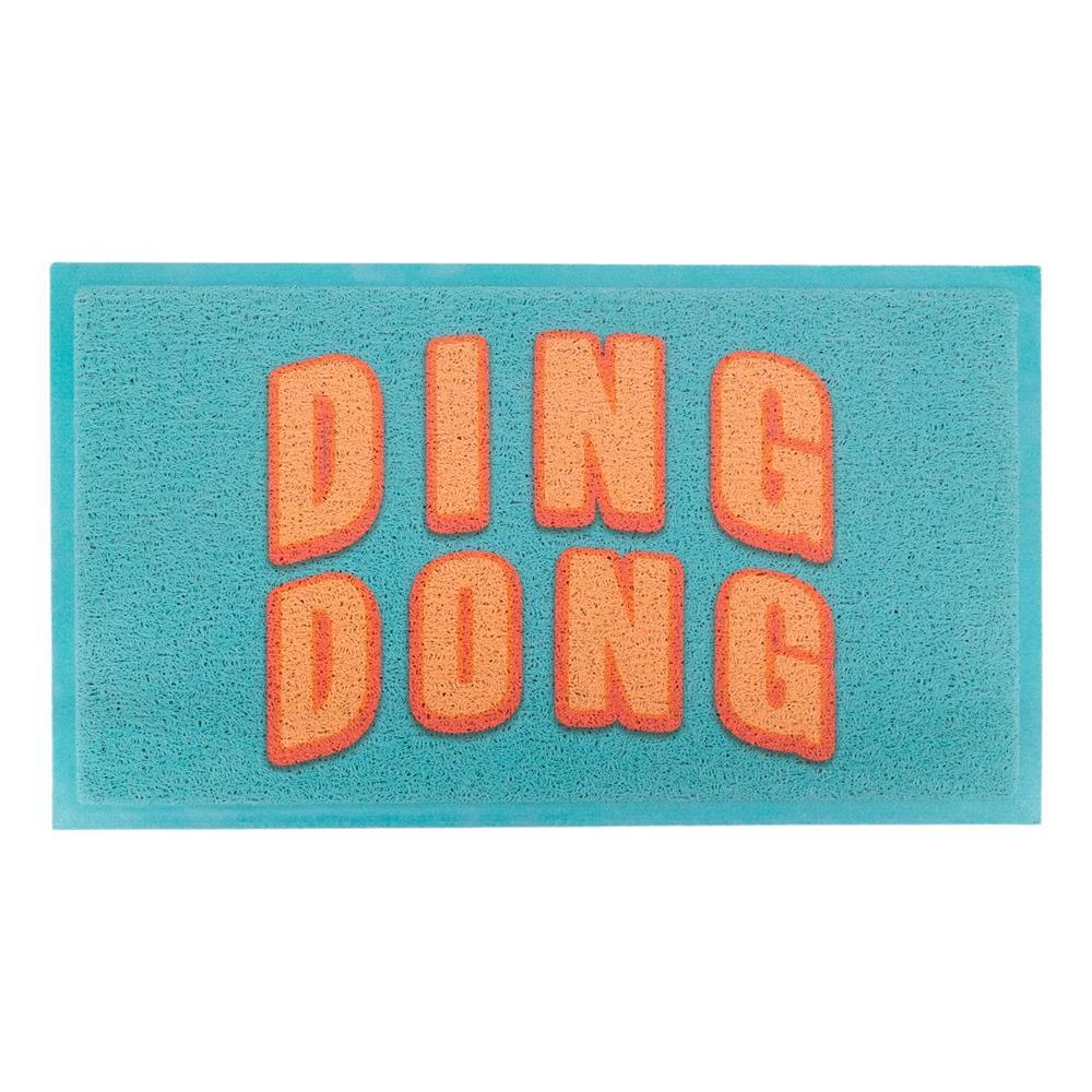 Artsy Doormats Blue Ding Dong Doormat (70 X 40cm)