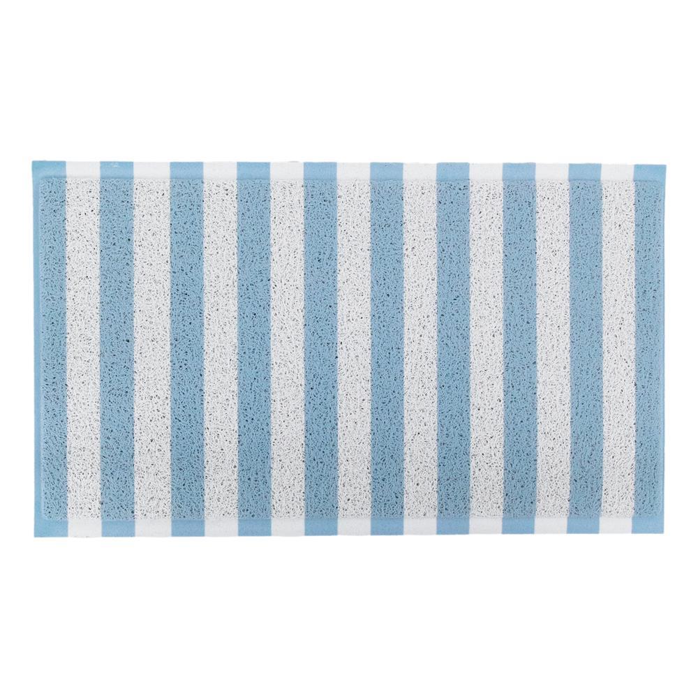 Artsy Doormats Blue Striped Doormat (70 X 40cm)