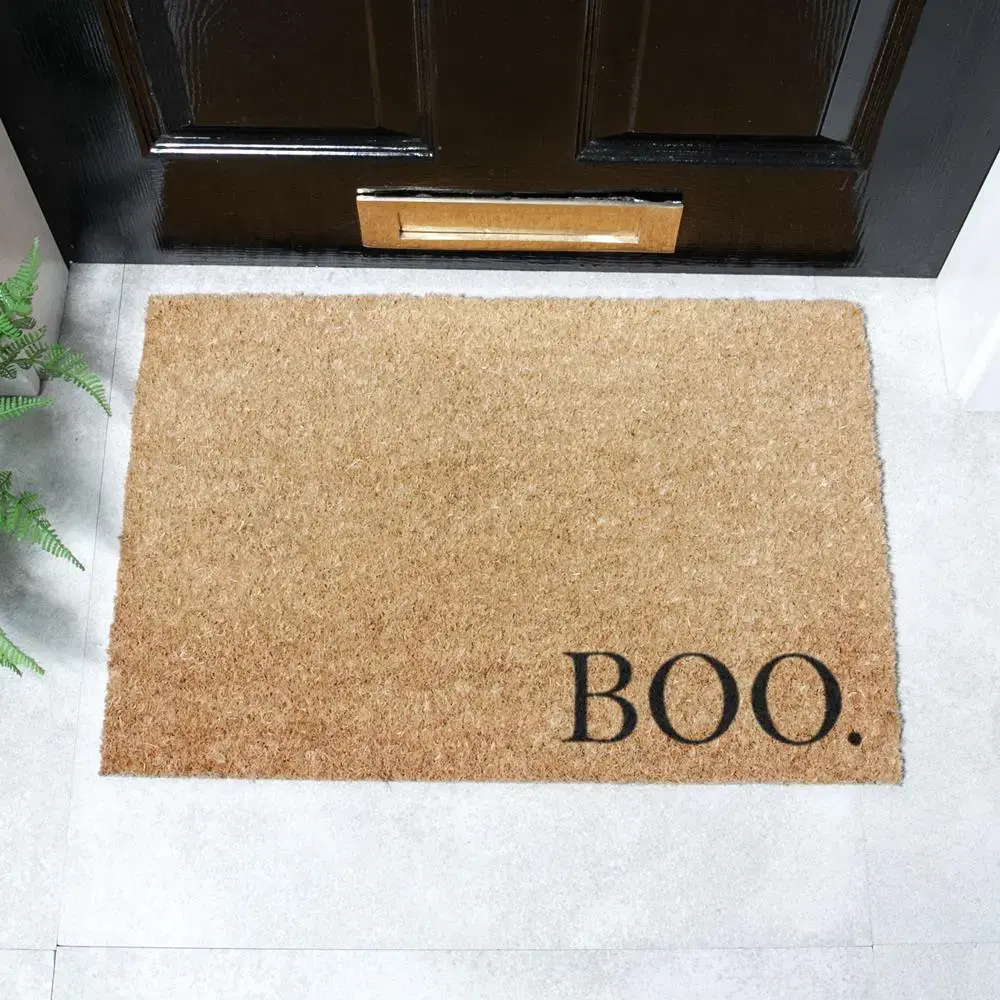 artsy doormats Boo Doormat