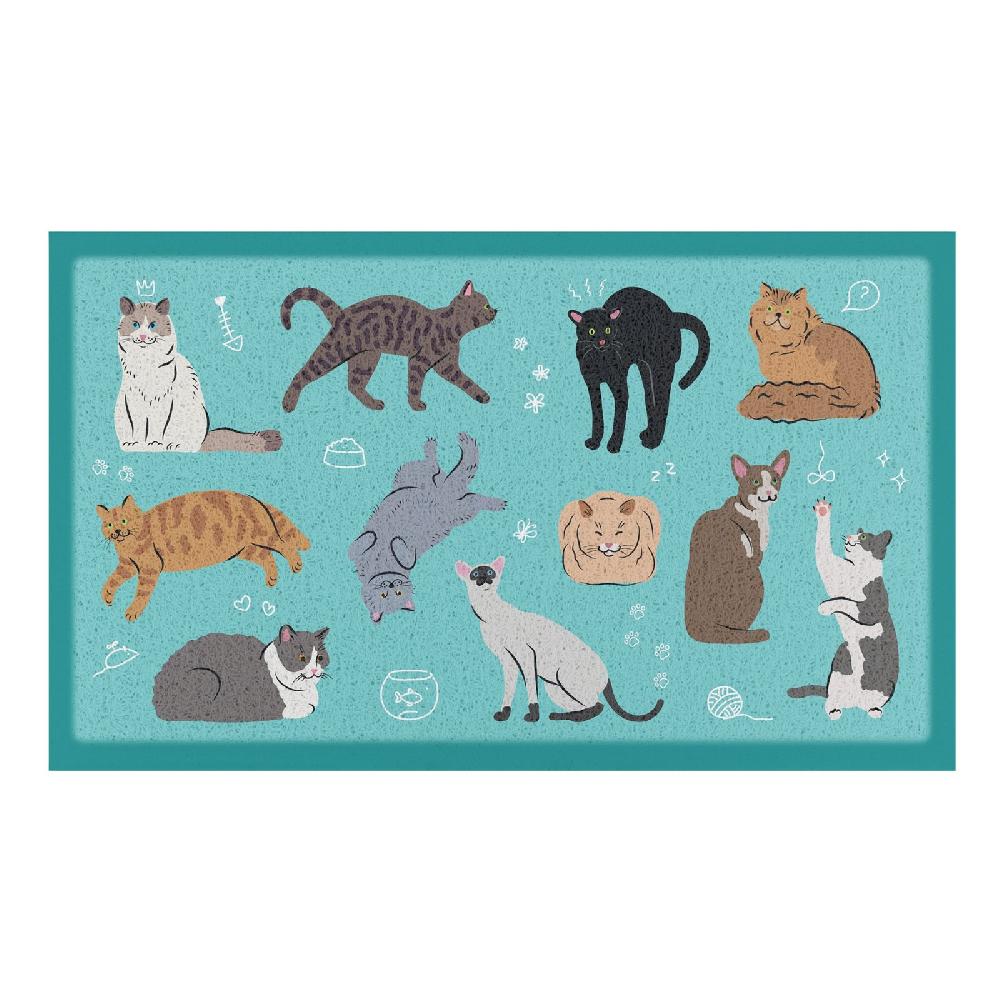 Artsy Doormats Cats Doormat (70 X 40cm)
