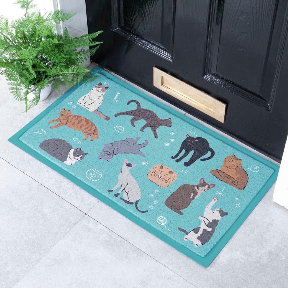 artsy doormats Cats Doormat (70 x 40cm)