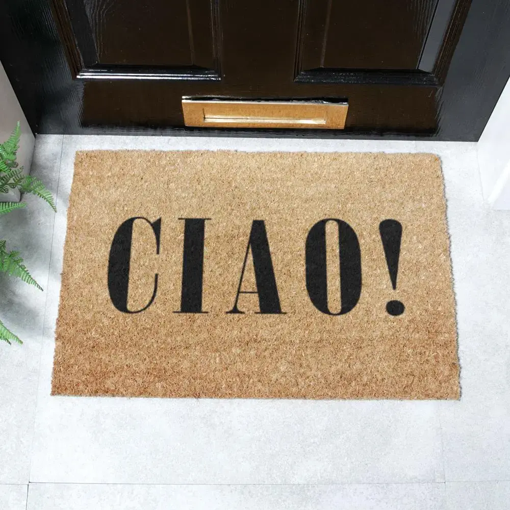 artsy doormats Ciao Doormat