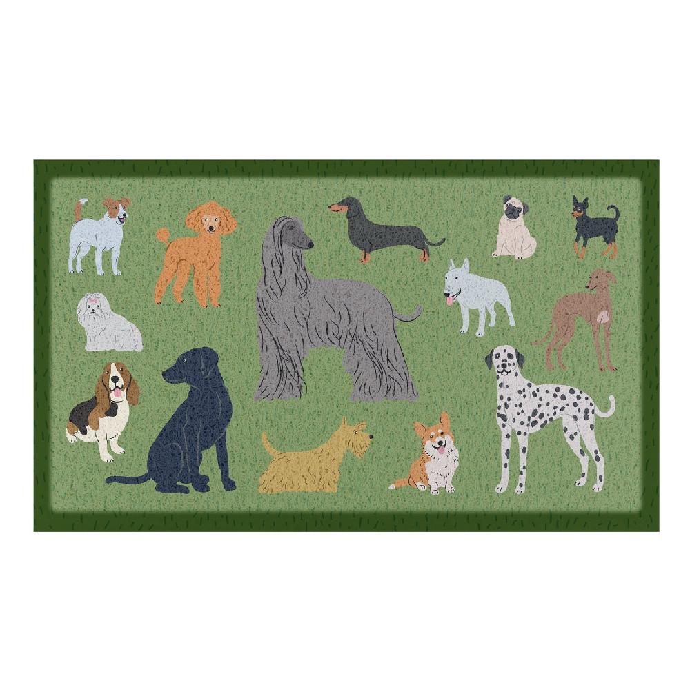 Artsy Doormats Dog Breeds Doormat (70 X 40cm)