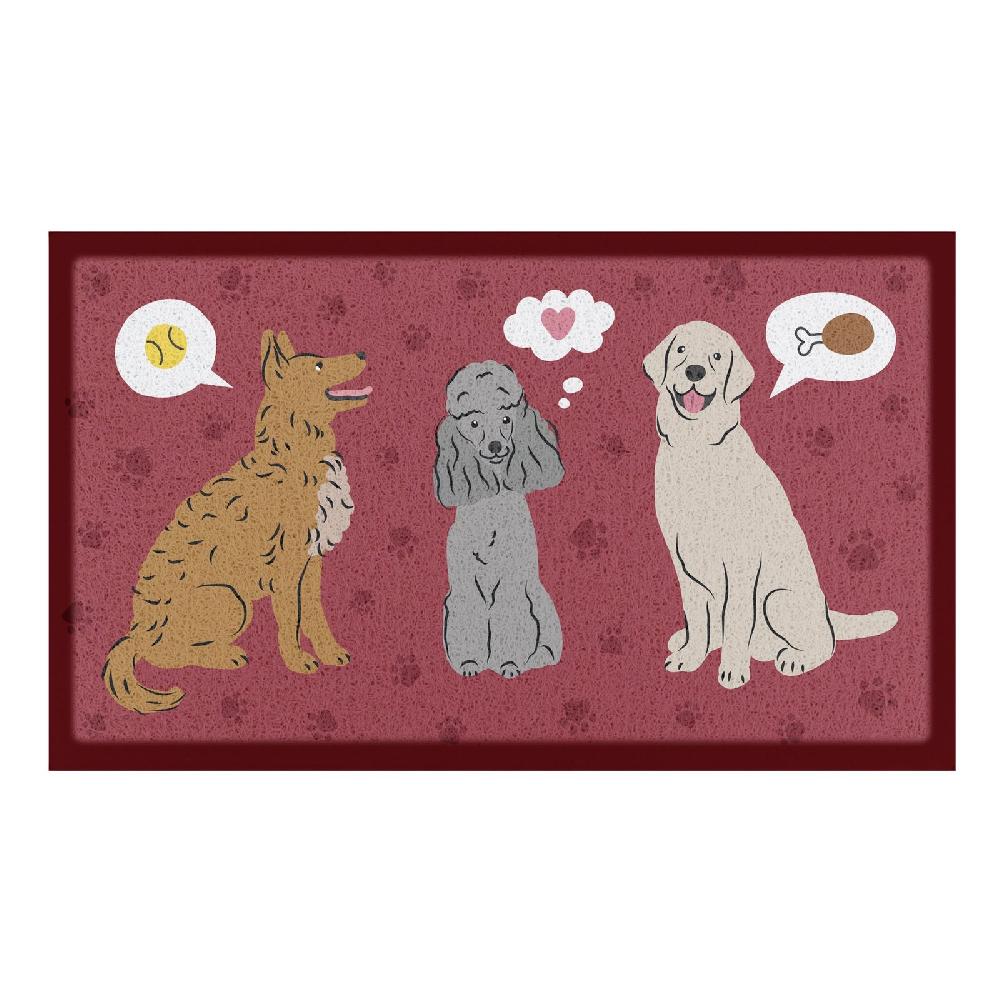 Artsy Doormats Dog Thoughts Doormat (70 X 40cm)