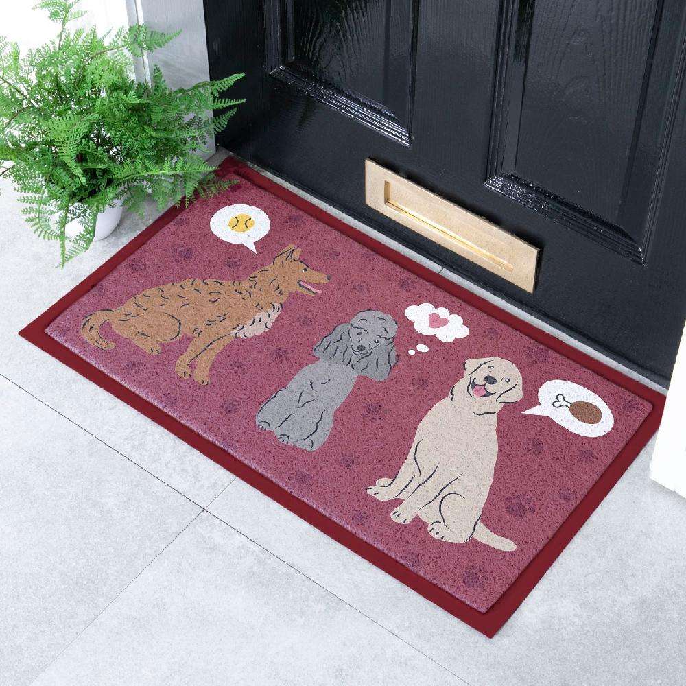 artsy doormats Dog Thoughts Doormat (70 x 40cm) (Copy)