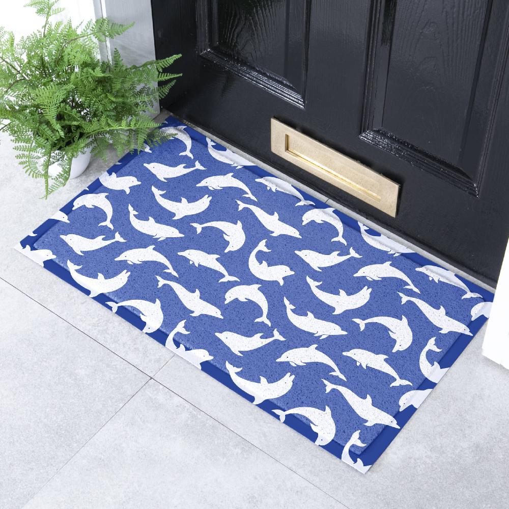 artsy doormats Dolphin Doormat (70 x 40cm)