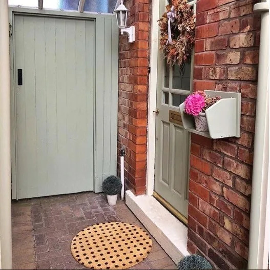 Artsy Doormats Dots Circle Doormat