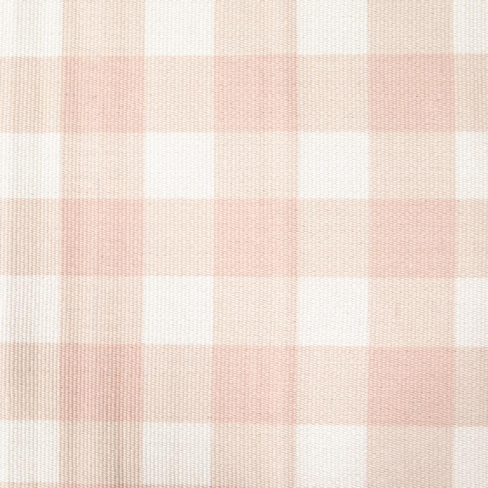 Artsy Doormats Dusky Pink Check Bottom Layer Mat