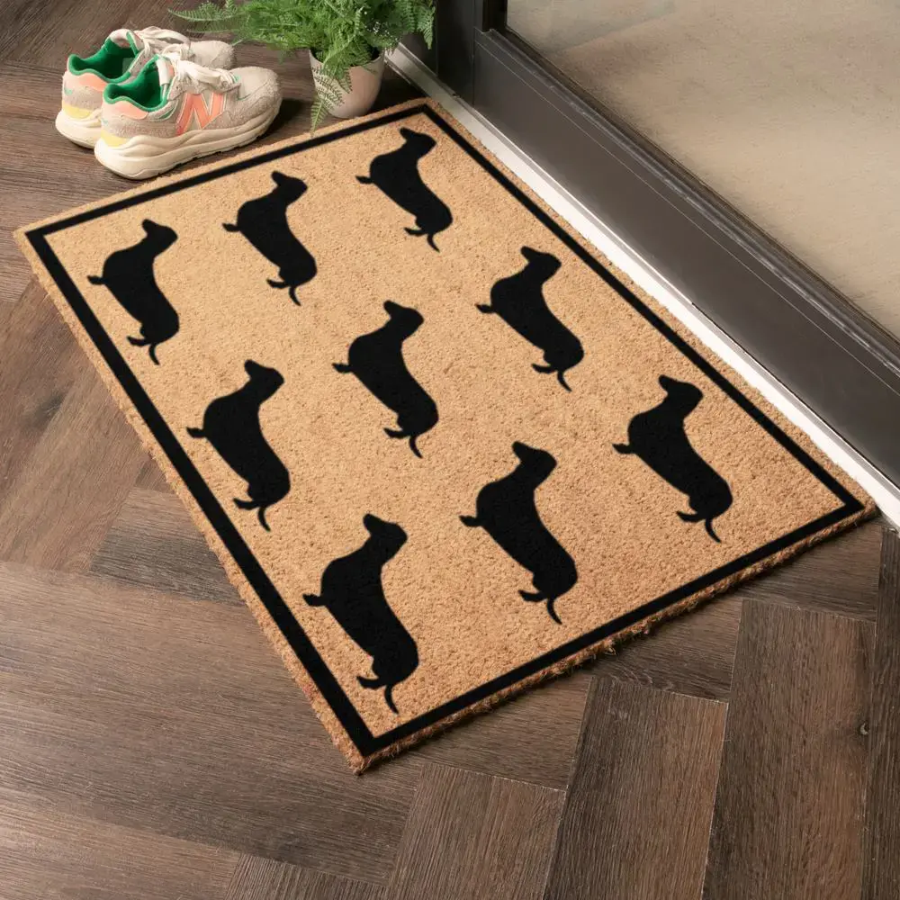 Artsy Doormats Extra Large Dachshund Doormat