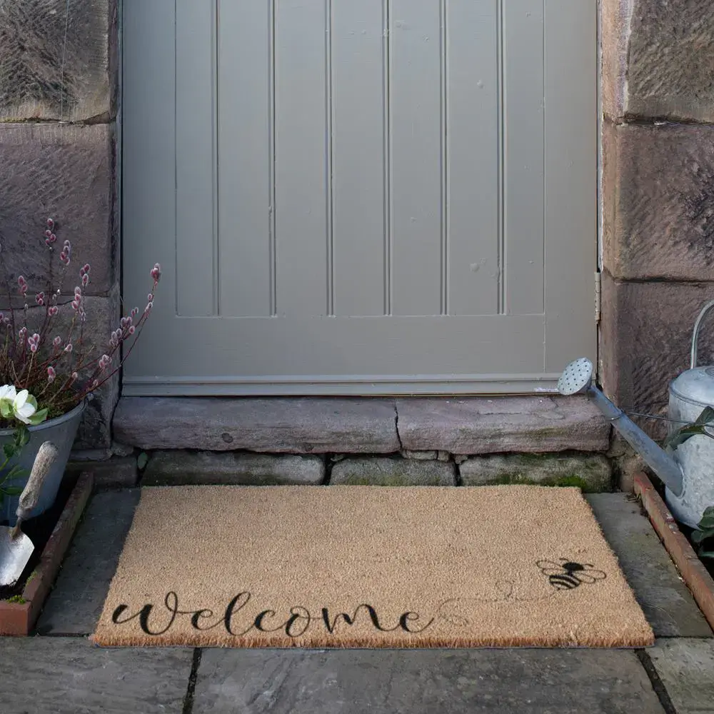 Artsy Doormats Extra Large Welcome Bee Doormat