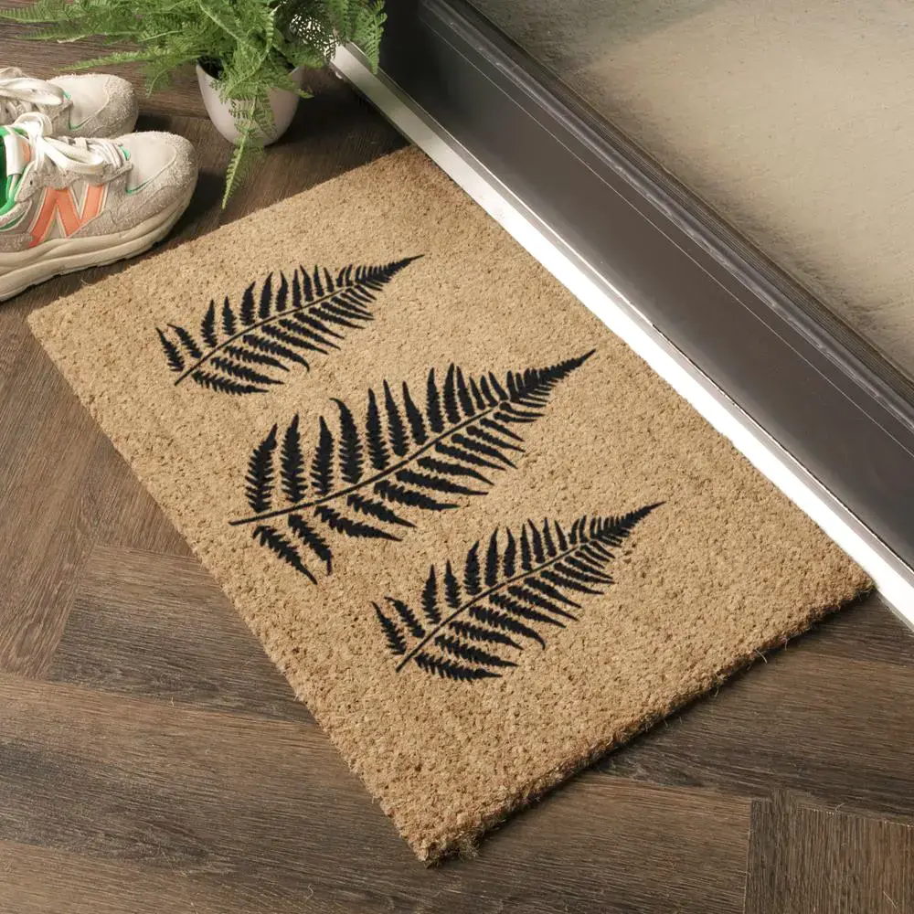 Artsy Doormats Fern Leaf Doormat