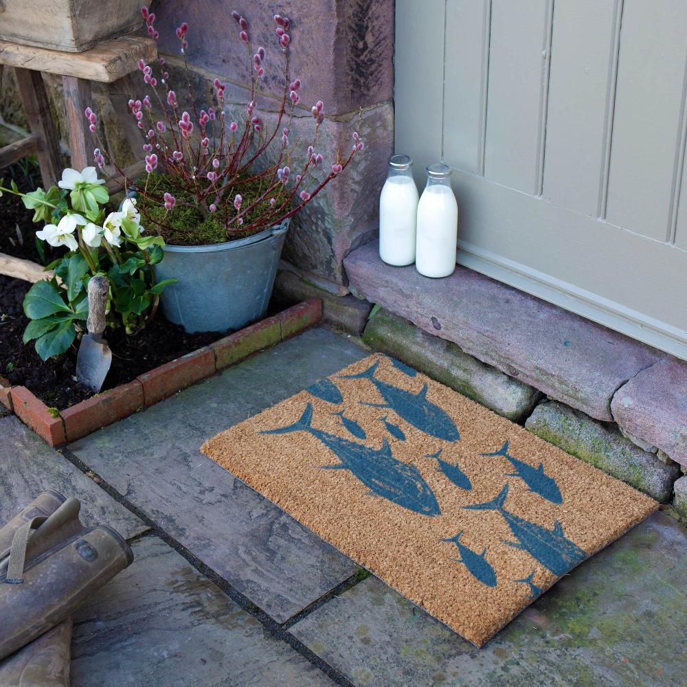 Artsy Doormats Fish Doormat (60 X 40cm)