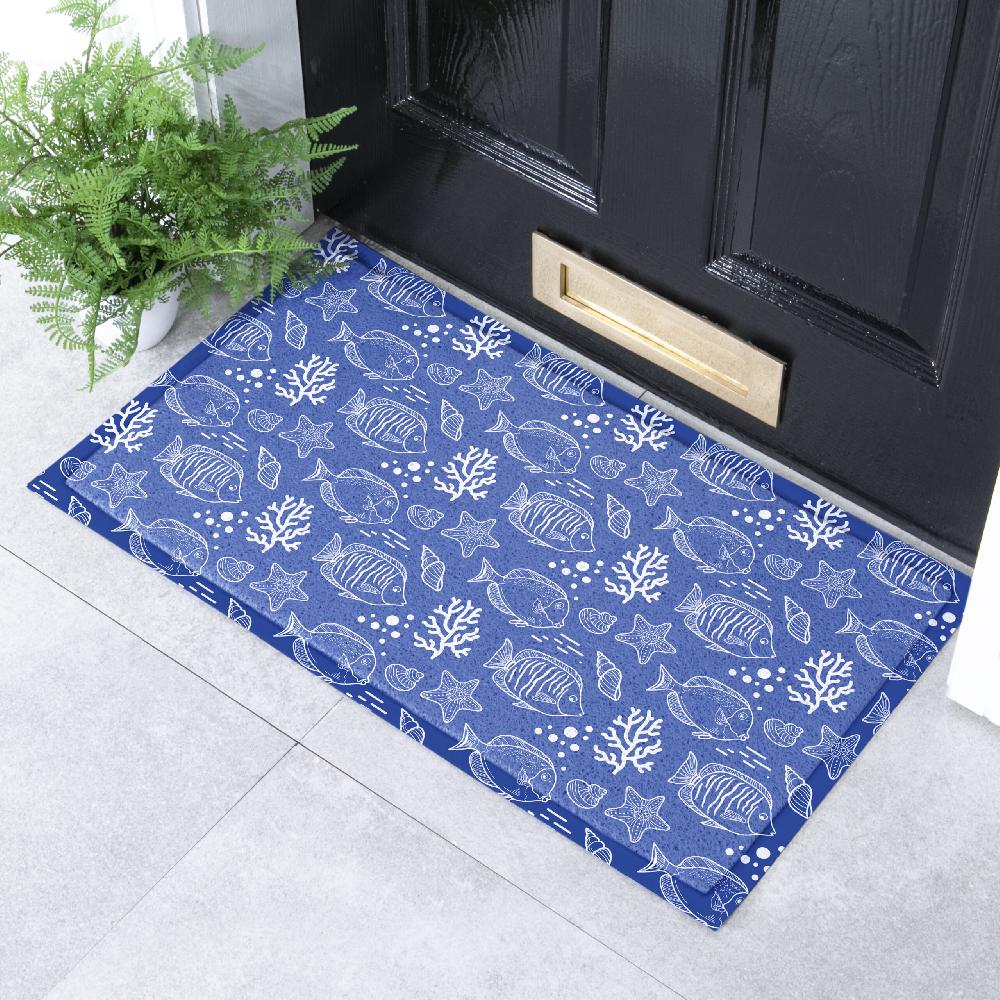 artsy doormats Fish Doormat (70 x 40cm)