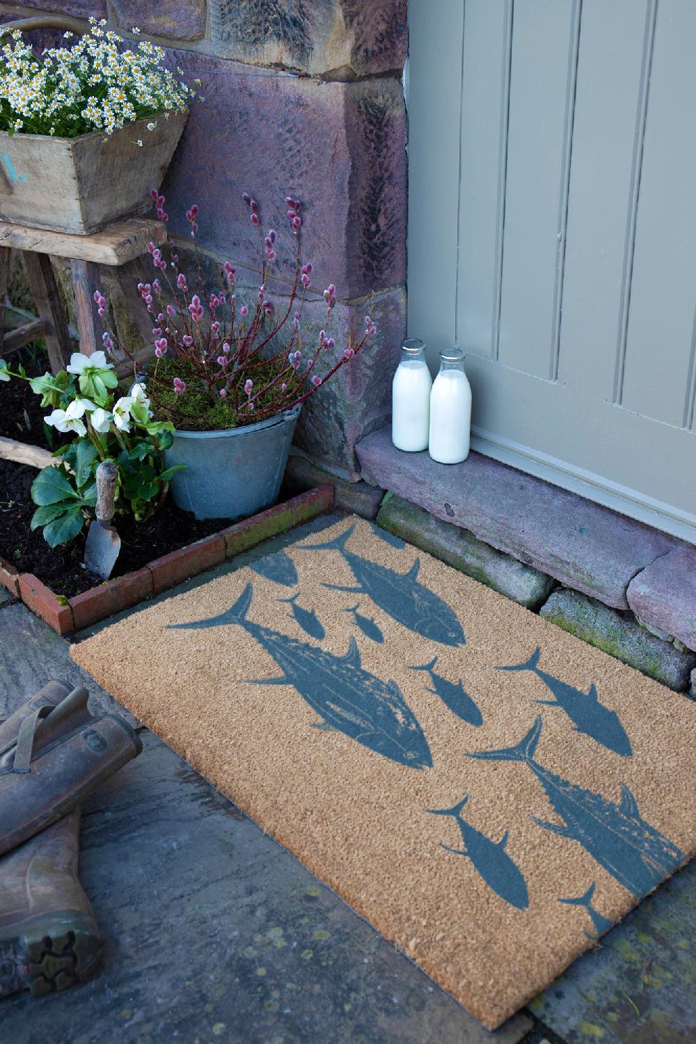 Artsy Doormats Fish Doormat (90 X 60cm)