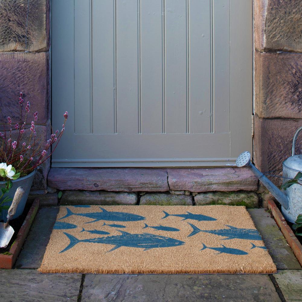 Artsy Doormats Fish Doormat (90 X 60cm)