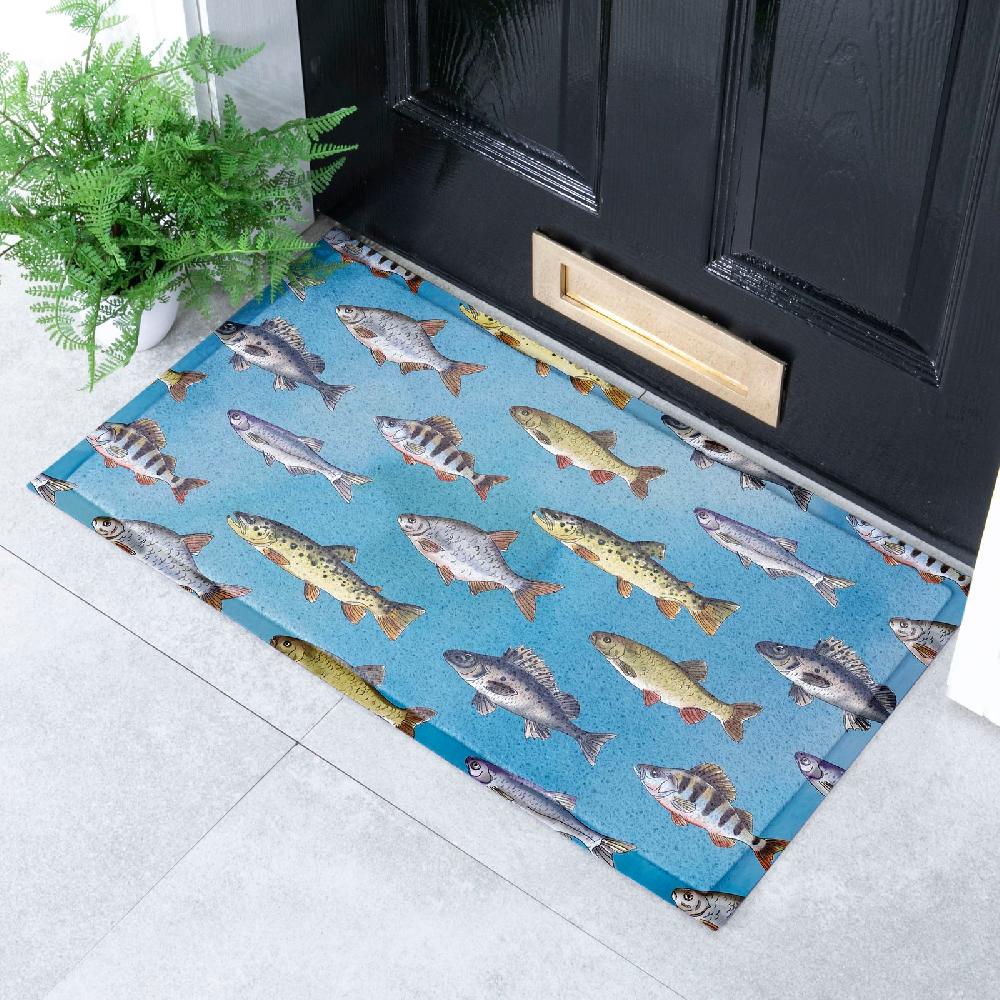 artsy doormats Fishes Doormat (70 x 40cm)