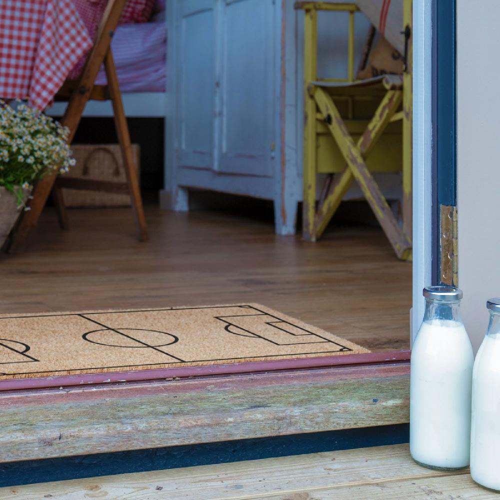 Artsy Doormats Football Pitch Doormat (60 X 40cm)