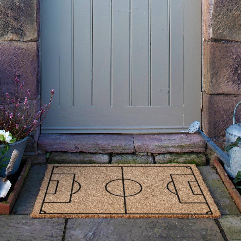 Artsy Doormats Football Pitch Doormat (90 X 60cm)