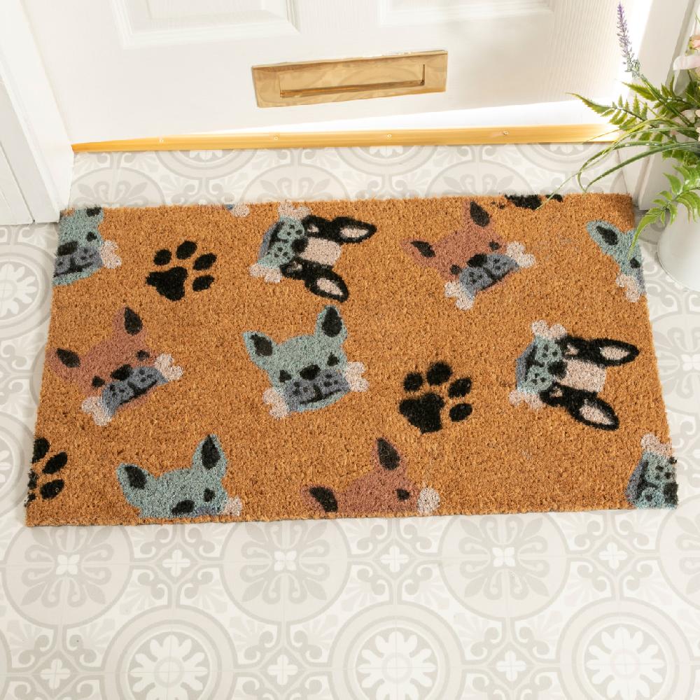 artsy doormats French Bulldog Doormat