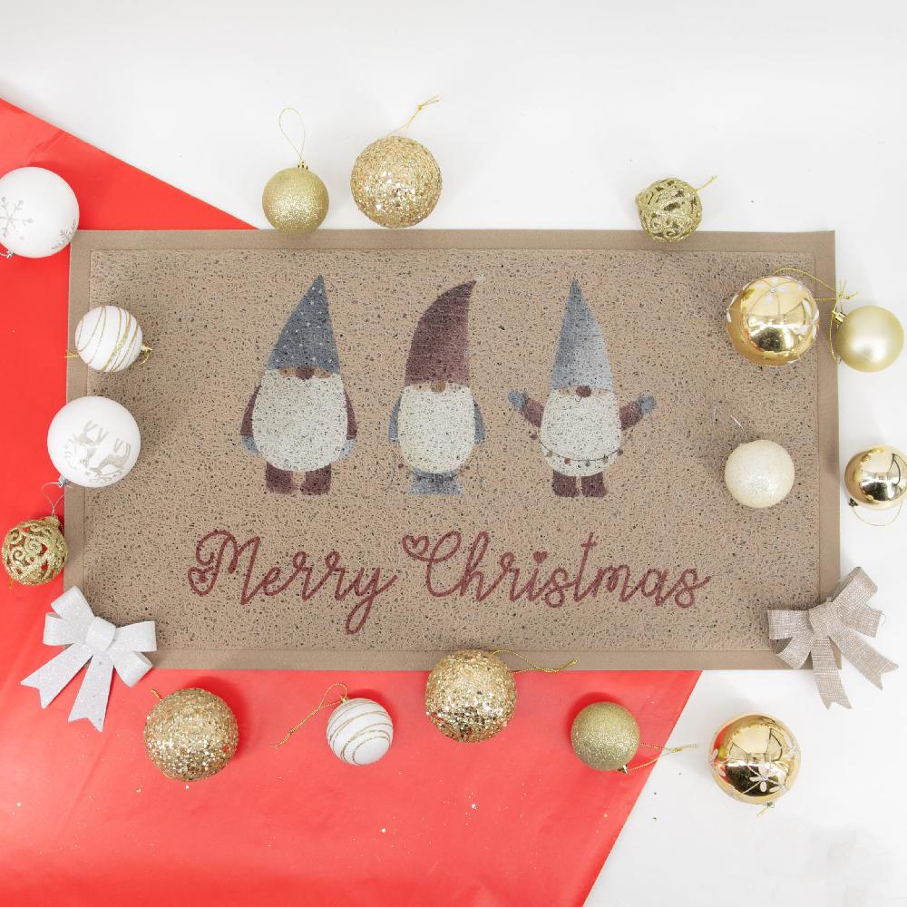 artsy doormats Gnome Merry Christmas Doormat