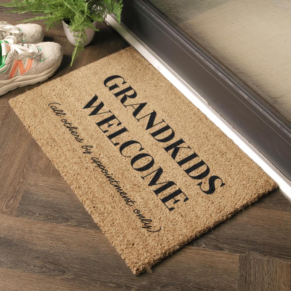 Artsy Doormats Grandkids Welcome Doormat (60 X 40cm)