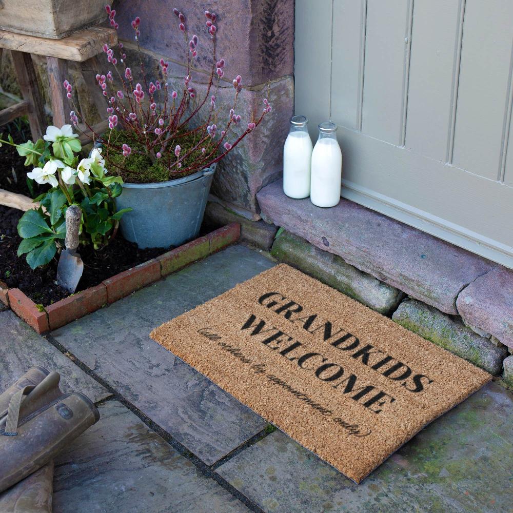Artsy Doormats Grandkids Welcome Doormat (60 X 40cm)