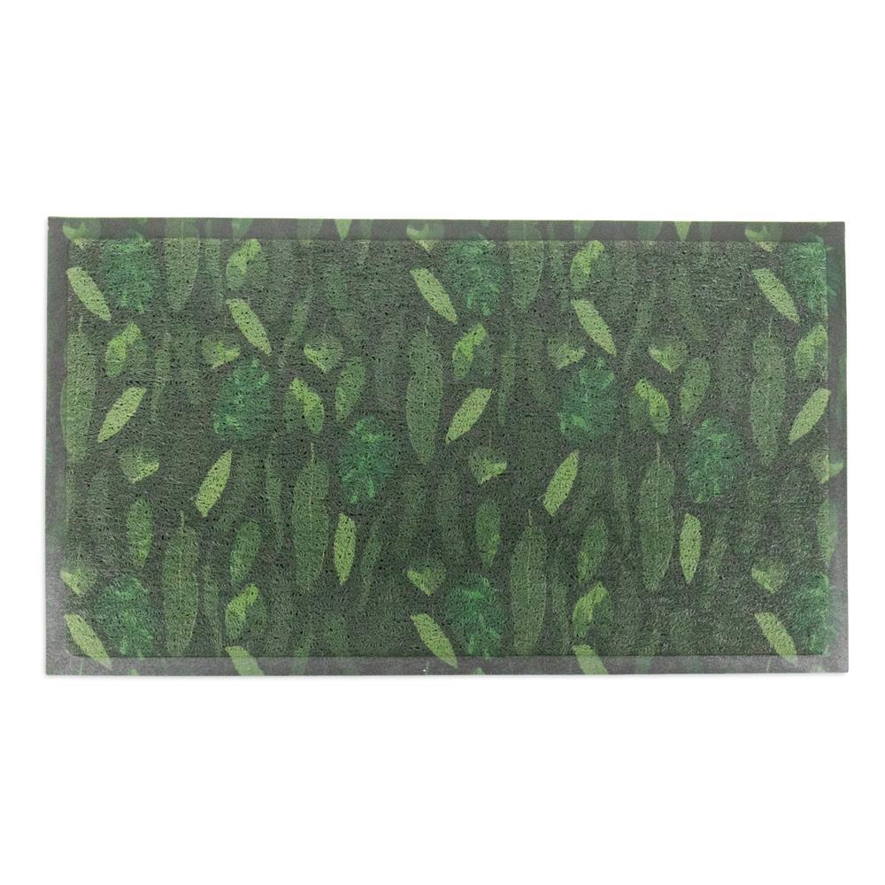 Artsy Doormats Green Jungle Leaf Doormat (70 X 40cm)