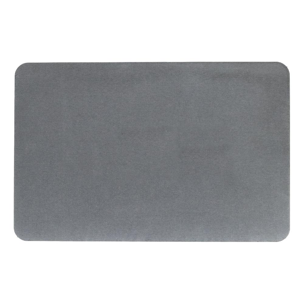 Artsy Doormats Grey Non Slip Stone Bath Mat