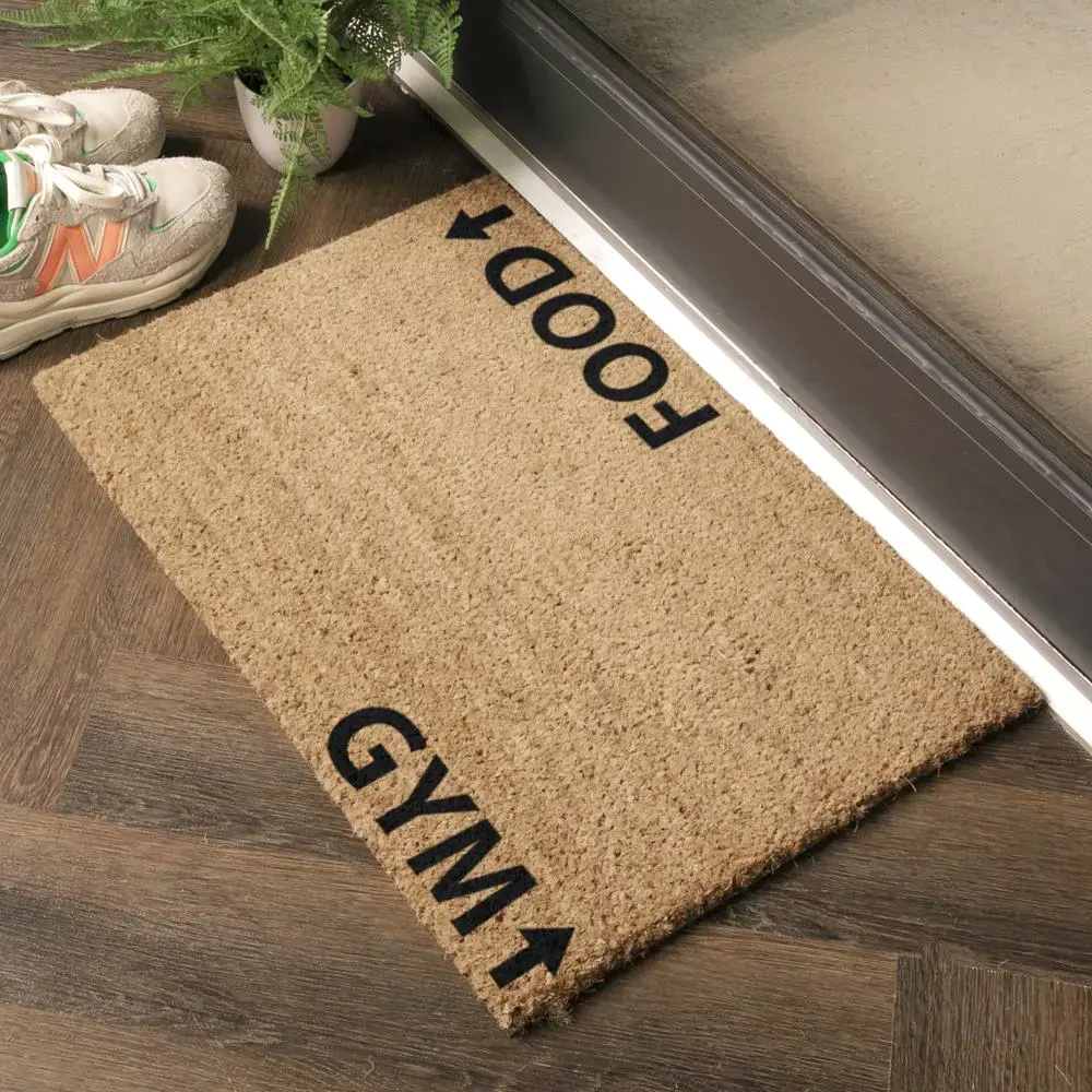 Artsy Doormats Gym Addict Doormat
