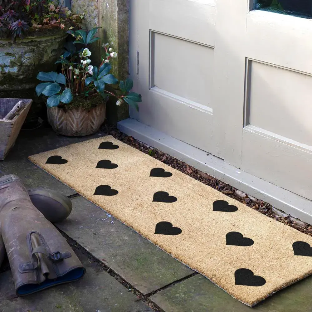 artsy doormats Hearts Double Doormat