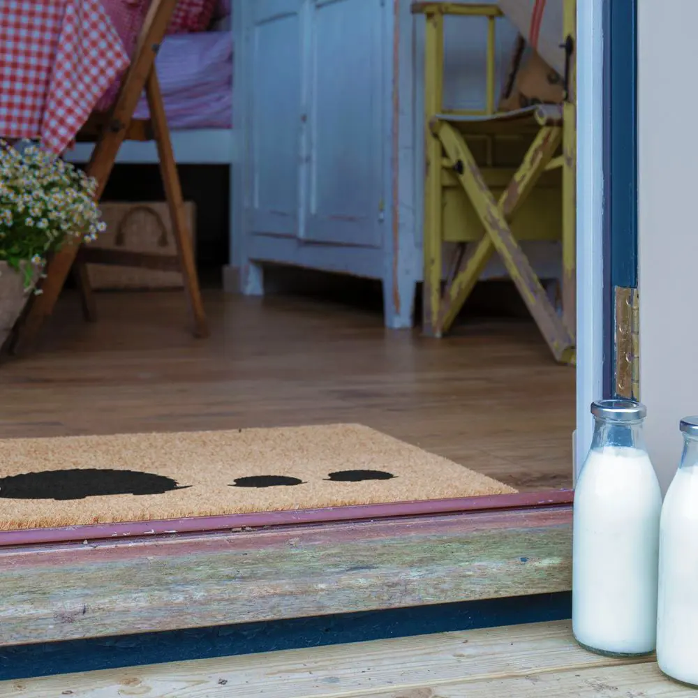 Artsy Doormats Hedgehog Family Doormat