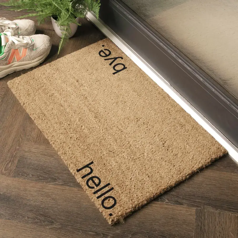 Artsy Doormats Hello Bye Doormat