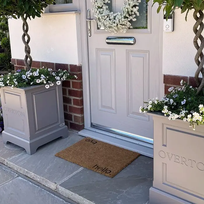 Artsy Doormats Hello Bye Doormat