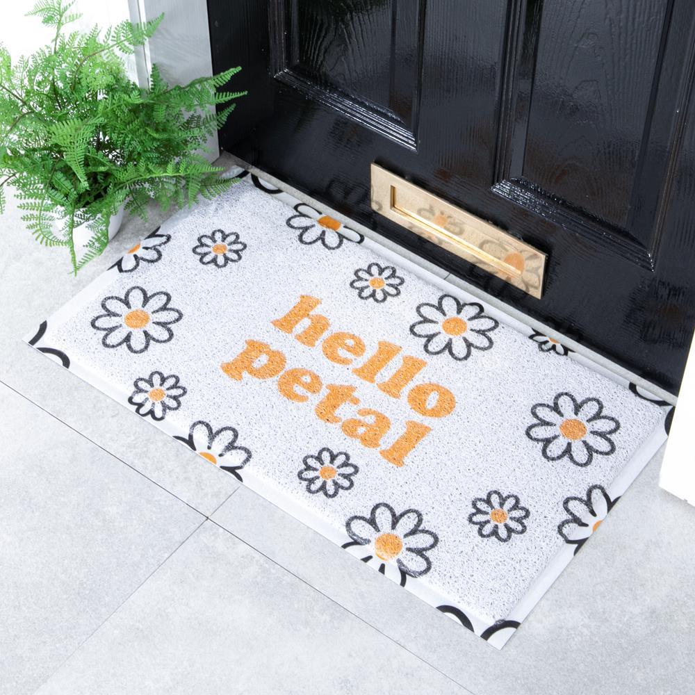 artsy doormats Hello Petal Doormat (70 x 40cm)