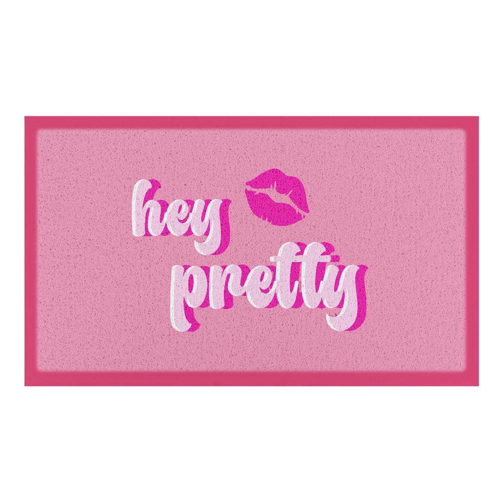 Artsy Doormats Hey Pretty Lips Doormat (70 X 40cm)