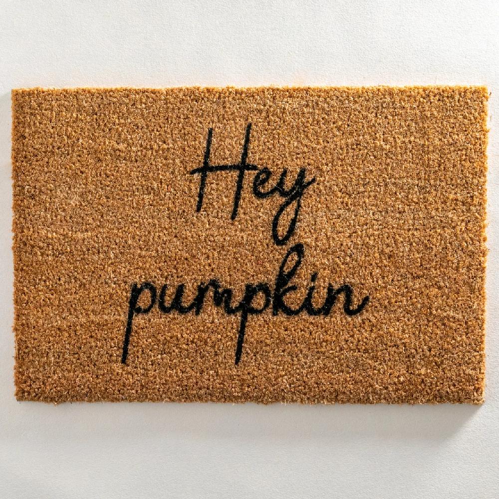 Artsy Doormats Hey Pumpkin Doormat
