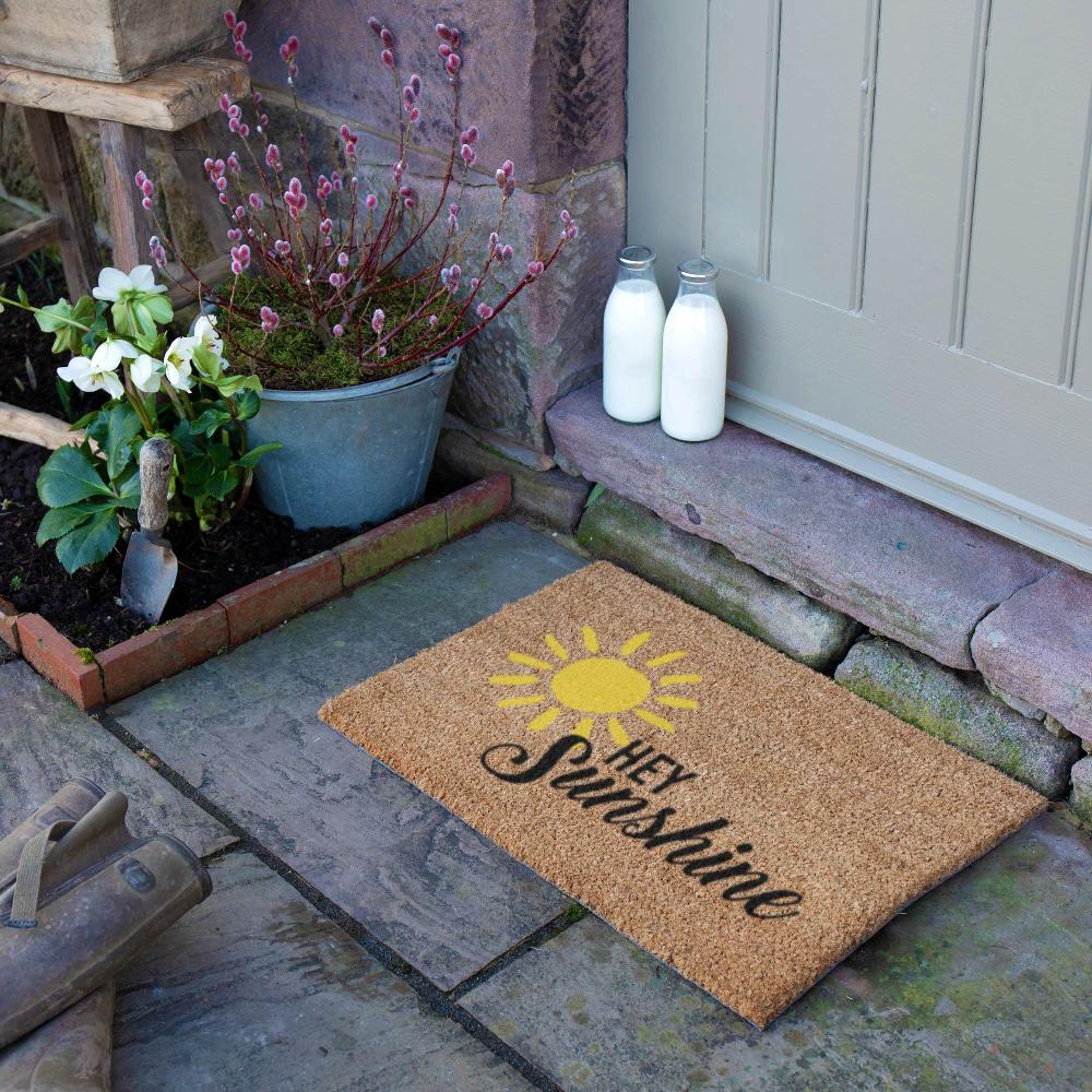 Artsy Doormats Hey Sunshine Doormat (60 X 40cm)