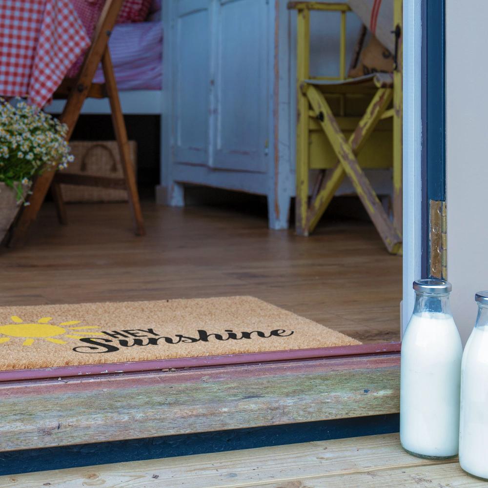 Artsy Doormats Hey Sunshine Doormat (60 X 40cm)