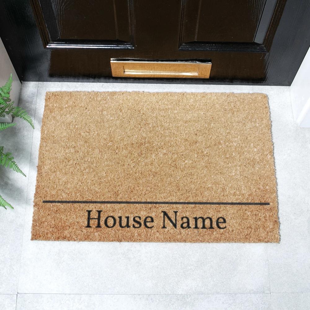artsy doormats House Name Personalised Door Mat