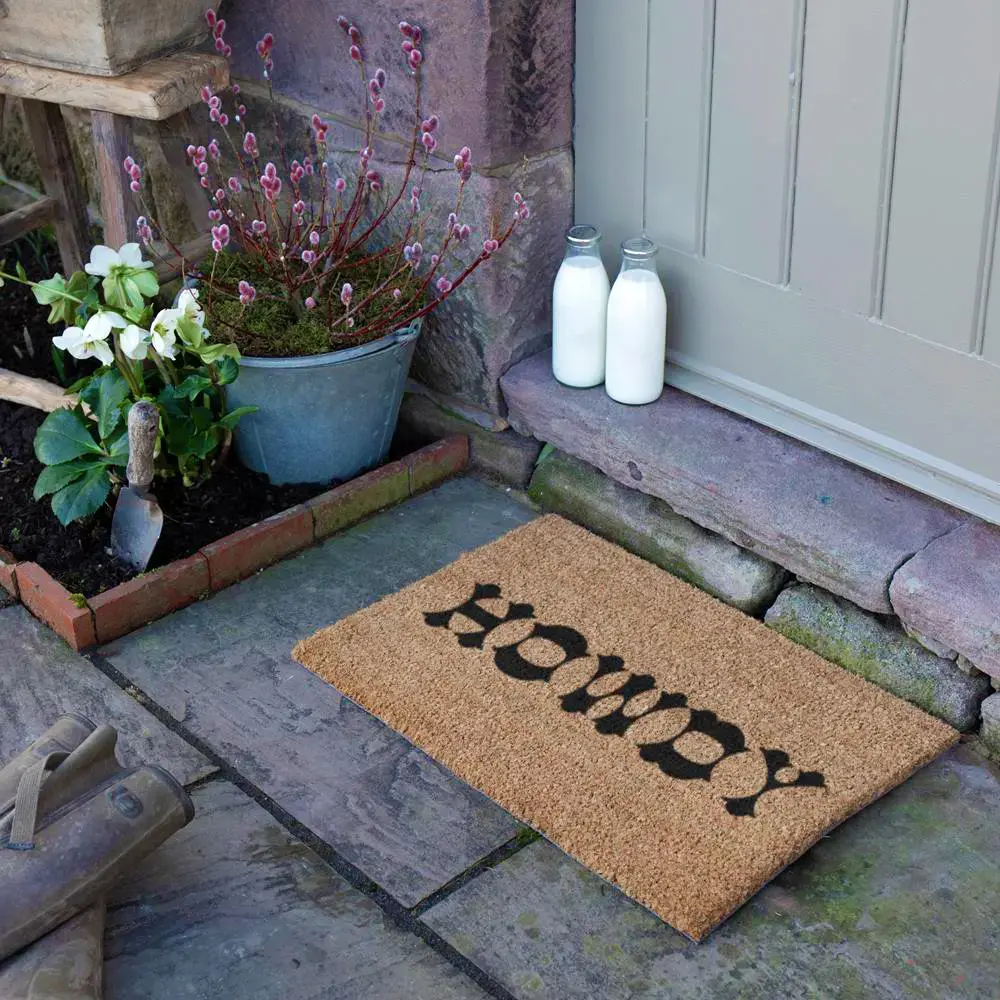 Artsy Doormats Howdy Doormat