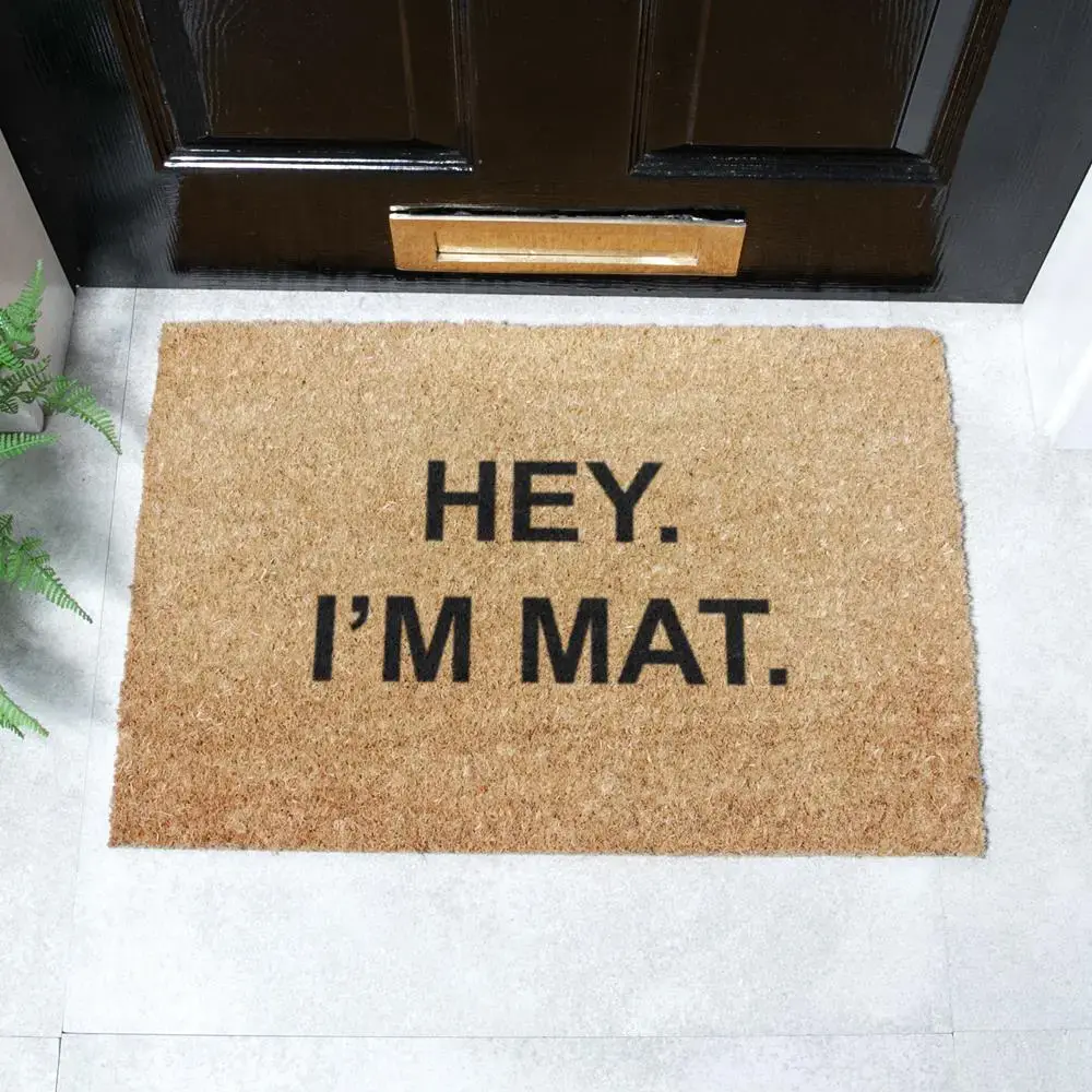 artsy doormats I’m Mat Doormat