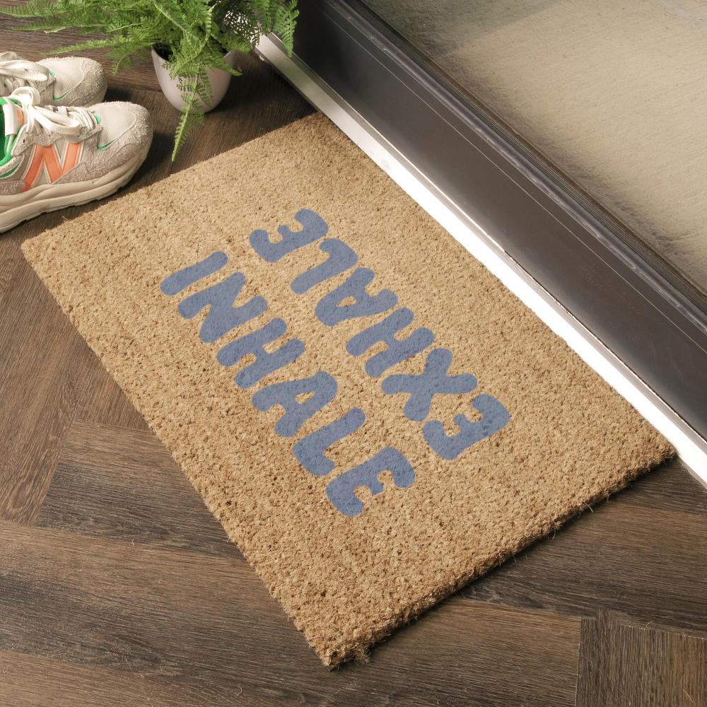 Artsy Doormats Inhale Exhale Doormat (60 X 40cm)